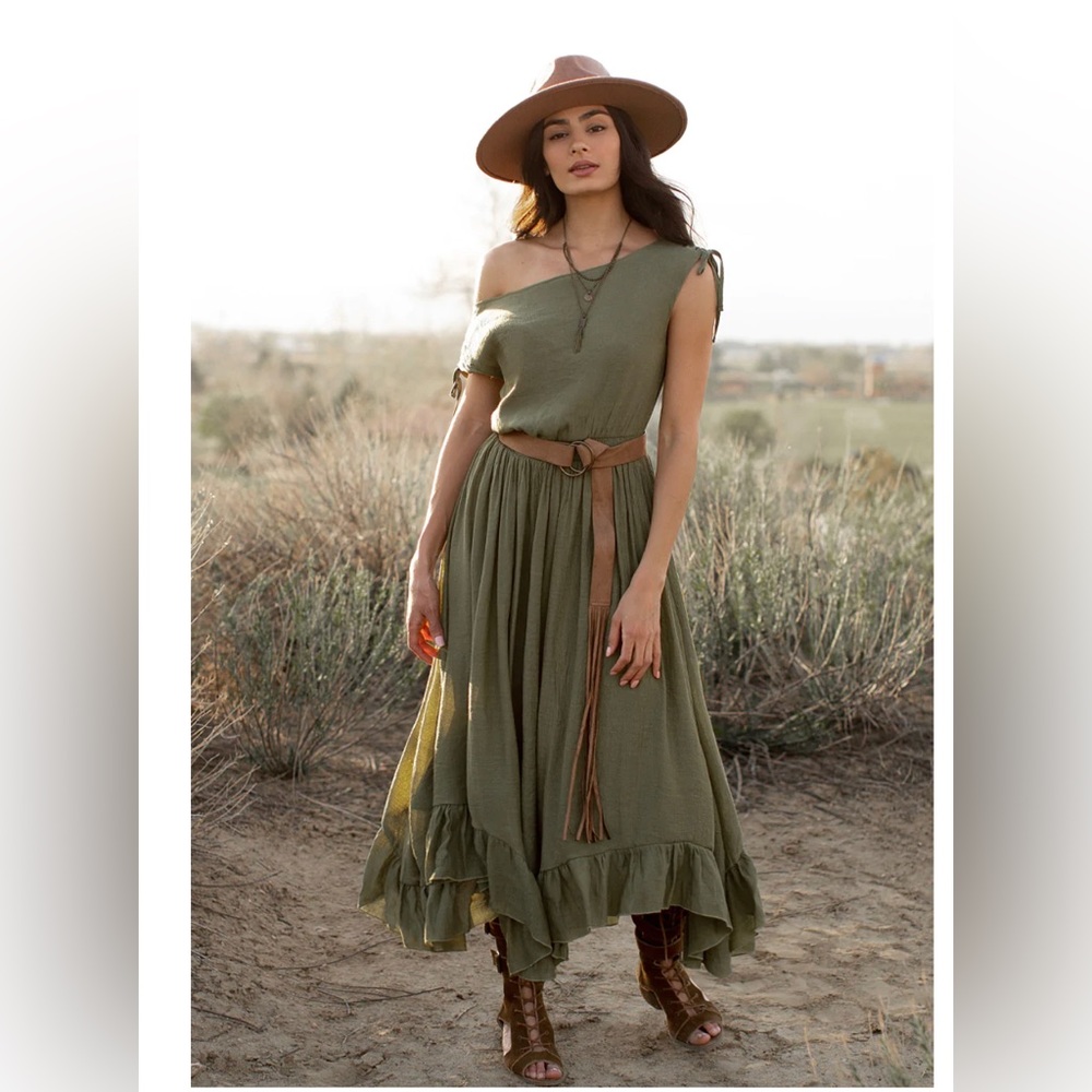 Joyfolie Gia dress in Olive